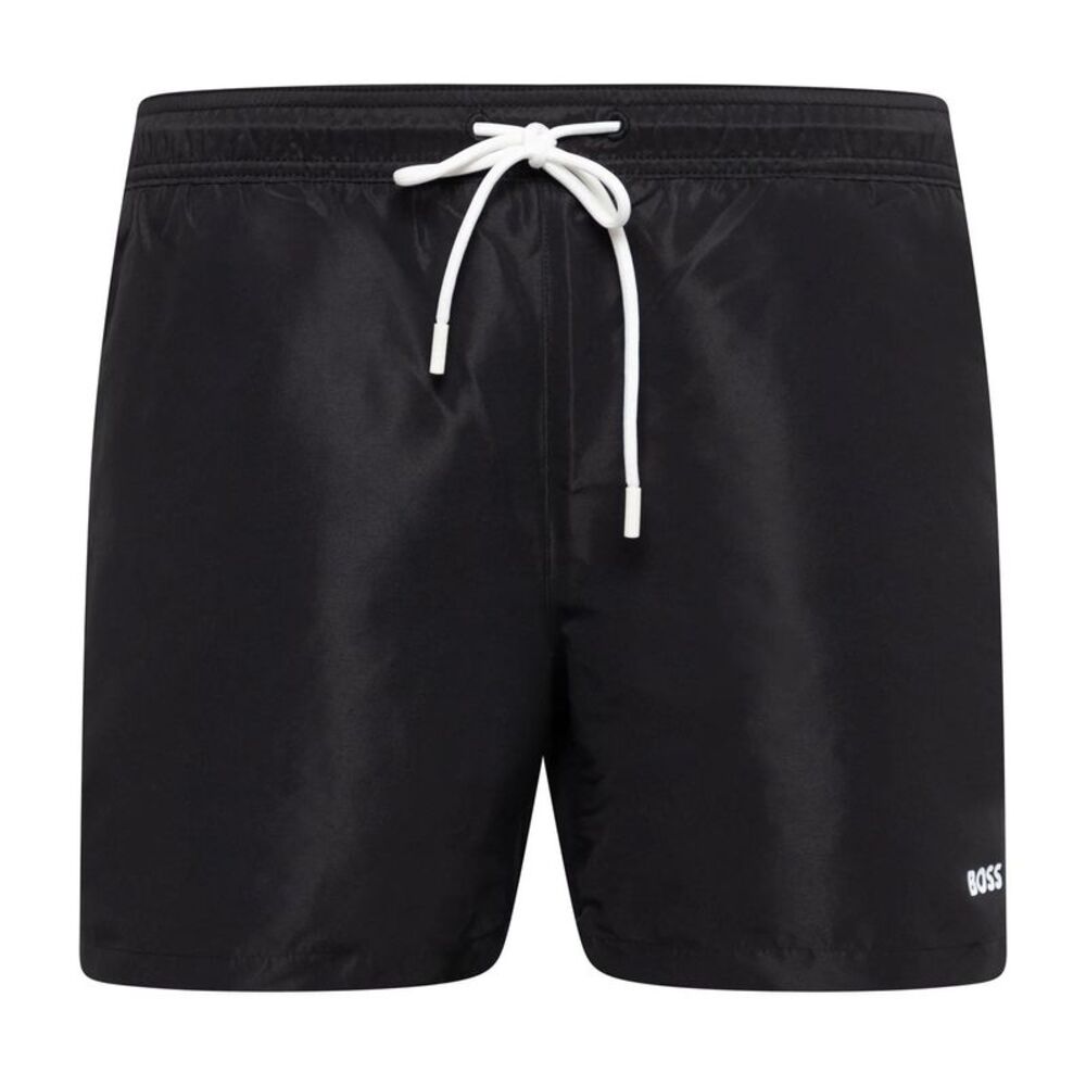 Boss Mens Taped Swimming Trunks / Black